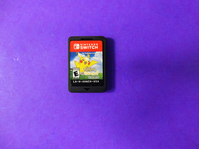 Pokemon: Let’s Go, Pikachu! (Nintendo Switch, 2018) – Authentic Cartridge - WeBuyElectronic