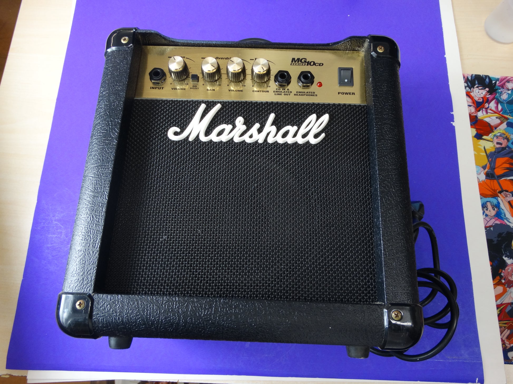 Marshall MG10CD 10-Watt Guitar Combo Amplifier – Compact Practice Amp - WeBuyElectronic