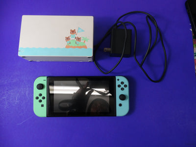 Nintendo Switch Animal Crossing Edition – Special Design Console with Dock & Joy-Cons