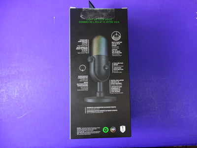 Razer Seiren V3 Chroma – RGB USB Condenser Microphone for Streaming & Recording
