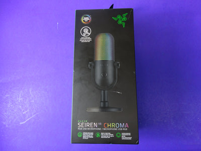 Razer Seiren V3 Chroma – RGB USB Condenser Microphone for Streaming & Recording