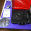 Crosley Cruiser Deluxe CR8005E-BK – 3-Speed Portable Suitcase Turntable with Built-In Speakers