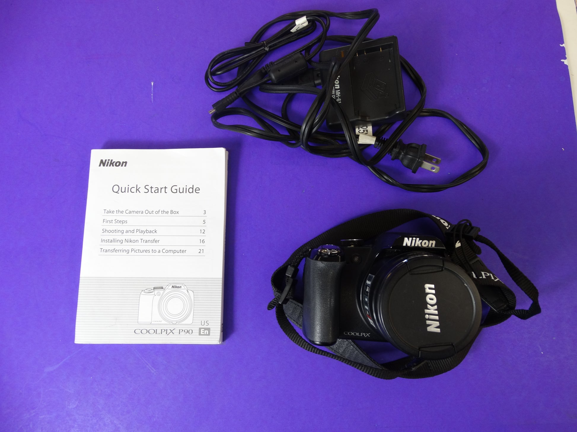 Nikon Coolpix P90 Bridge Camera – 12.1MP – 24x Optical Zoom – Works Great – Complete Bundle - WeBuyElectronic