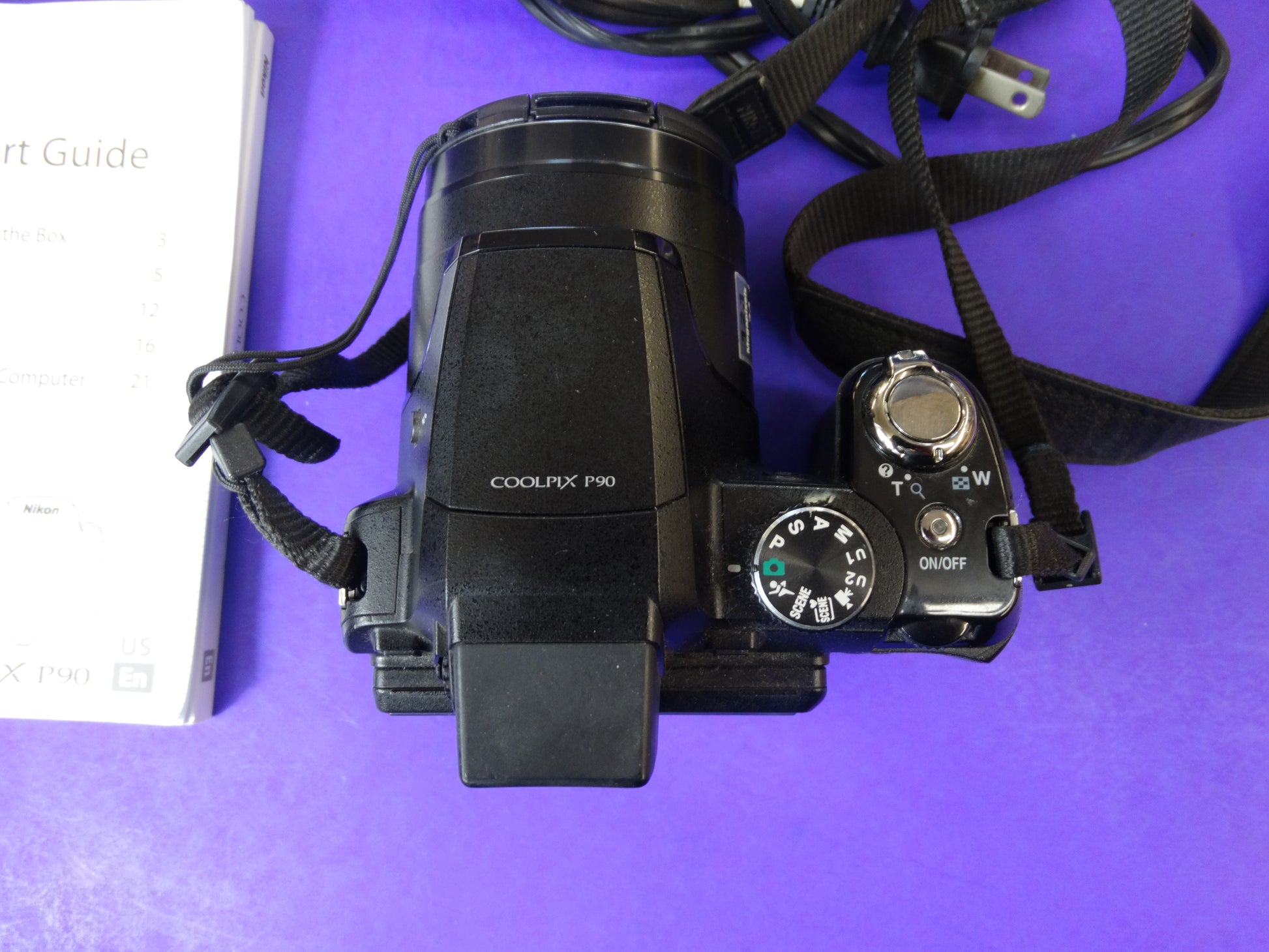 Nikon Coolpix P90 Bridge Camera – 12.1MP – 24x Optical Zoom – Works Great – Complete Bundle - WeBuyElectronic