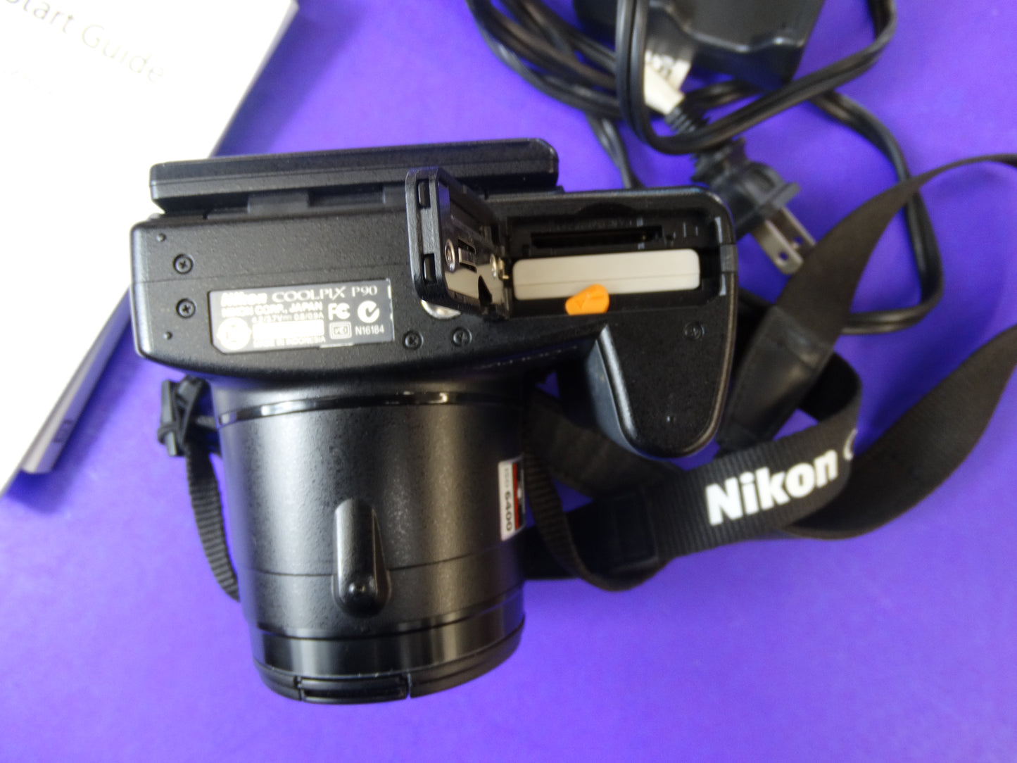 Nikon Coolpix P90 Bridge Camera – 12.1MP – 24x Optical Zoom – Works Great – Complete Bundle - WeBuyElectronic