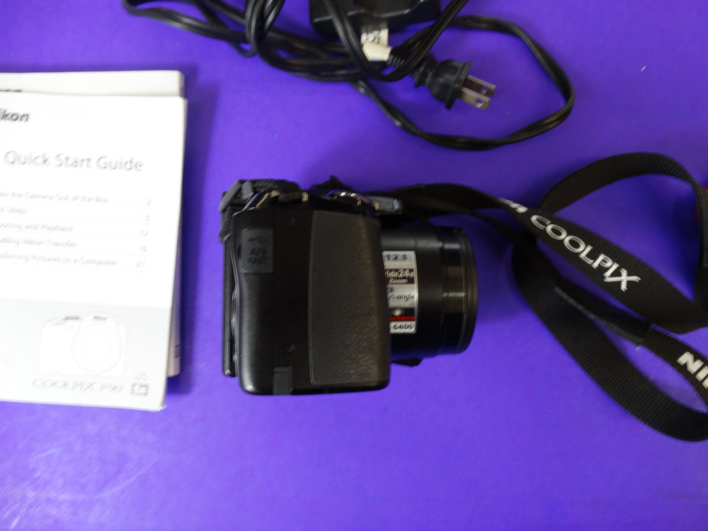 Nikon Coolpix P90 Bridge Camera – 12.1MP – 24x Optical Zoom – Works Great – Complete Bundle - WeBuyElectronic