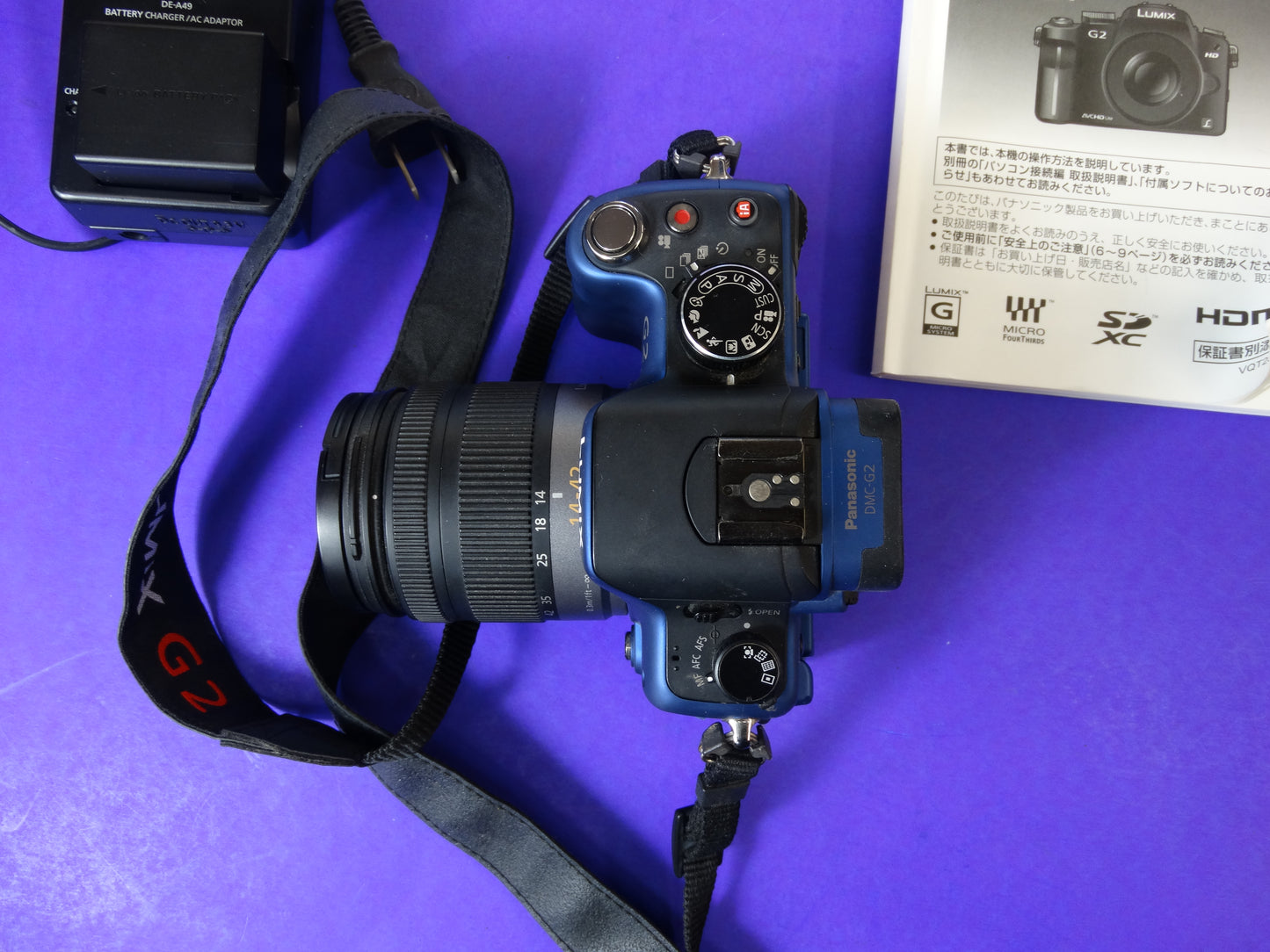 Panasonic G2 Camera Kit – 12MP – 14-42mm Lens, Charger, Battery & Manual – Excellent Condition - WeBuyElectronic