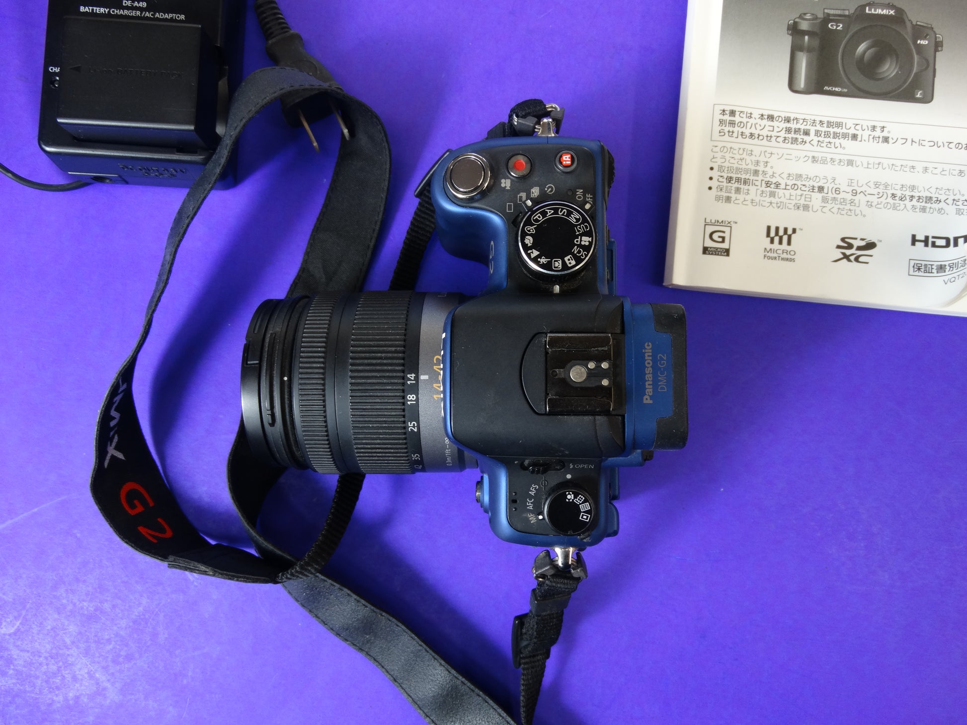 Panasonic G2 Camera Kit – 12MP – 14-42mm Lens, Charger, Battery & Manual – Excellent Condition - WeBuyElectronic