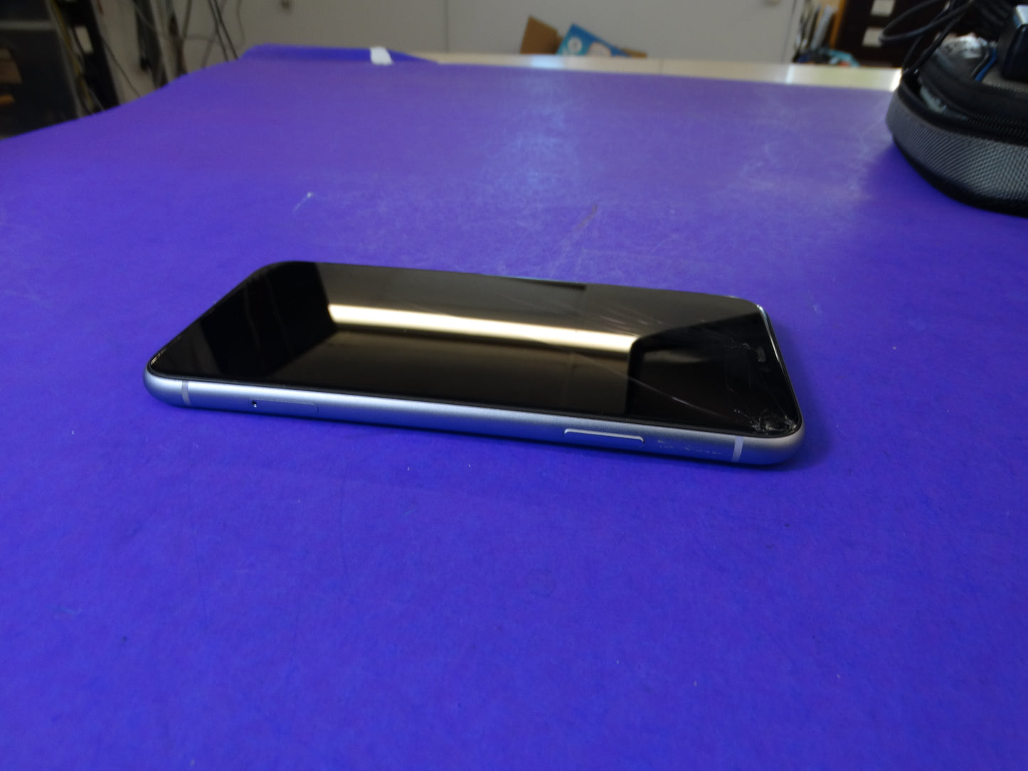 Apple iPhone 11 – 64GB – Unlocked – 68% Battery Health – Screen Damage (Front) - WeBuyElectronic