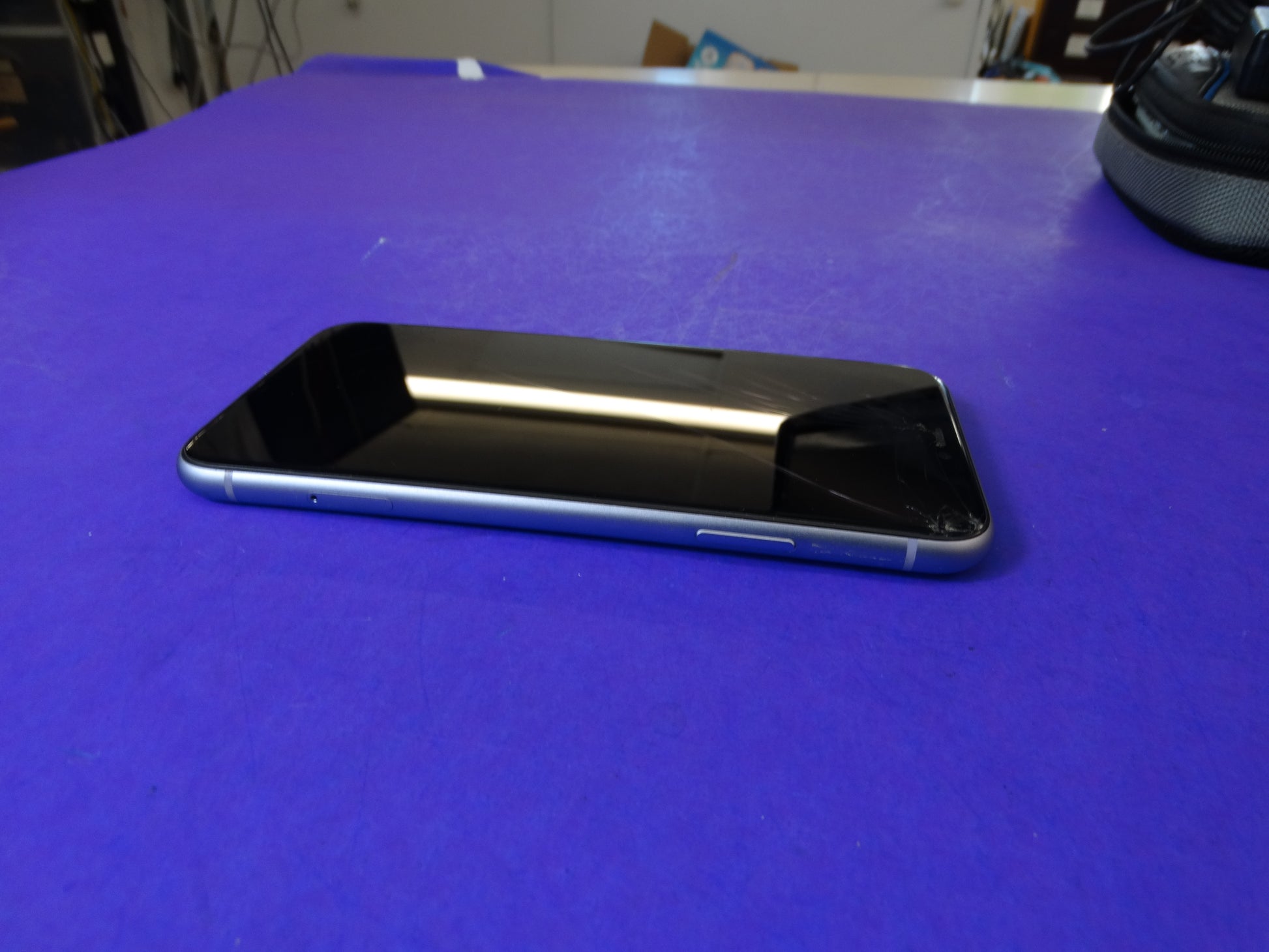 Apple iPhone 11 – 64GB – Unlocked – 68% Battery Health – Screen Damage (Front) - WeBuyElectronic