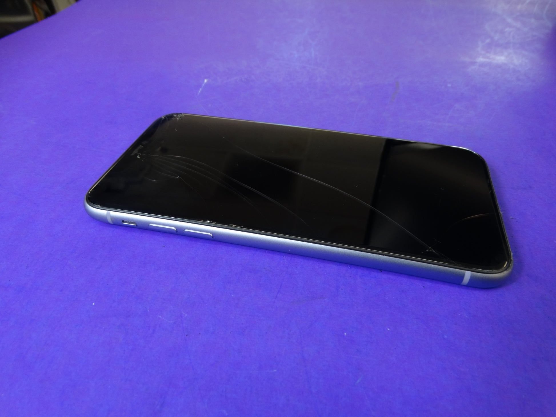 Apple iPhone 11 – 64GB – Unlocked – 68% Battery Health – Screen Damage (Front) - WeBuyElectronic