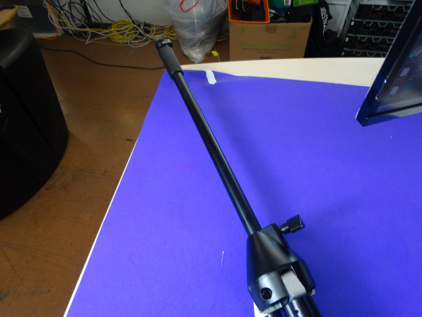 On-Stage Production-Grade Microphone Stand with Tripod Base | Adjustable & Heavy-Duty - WeBuyElectronic