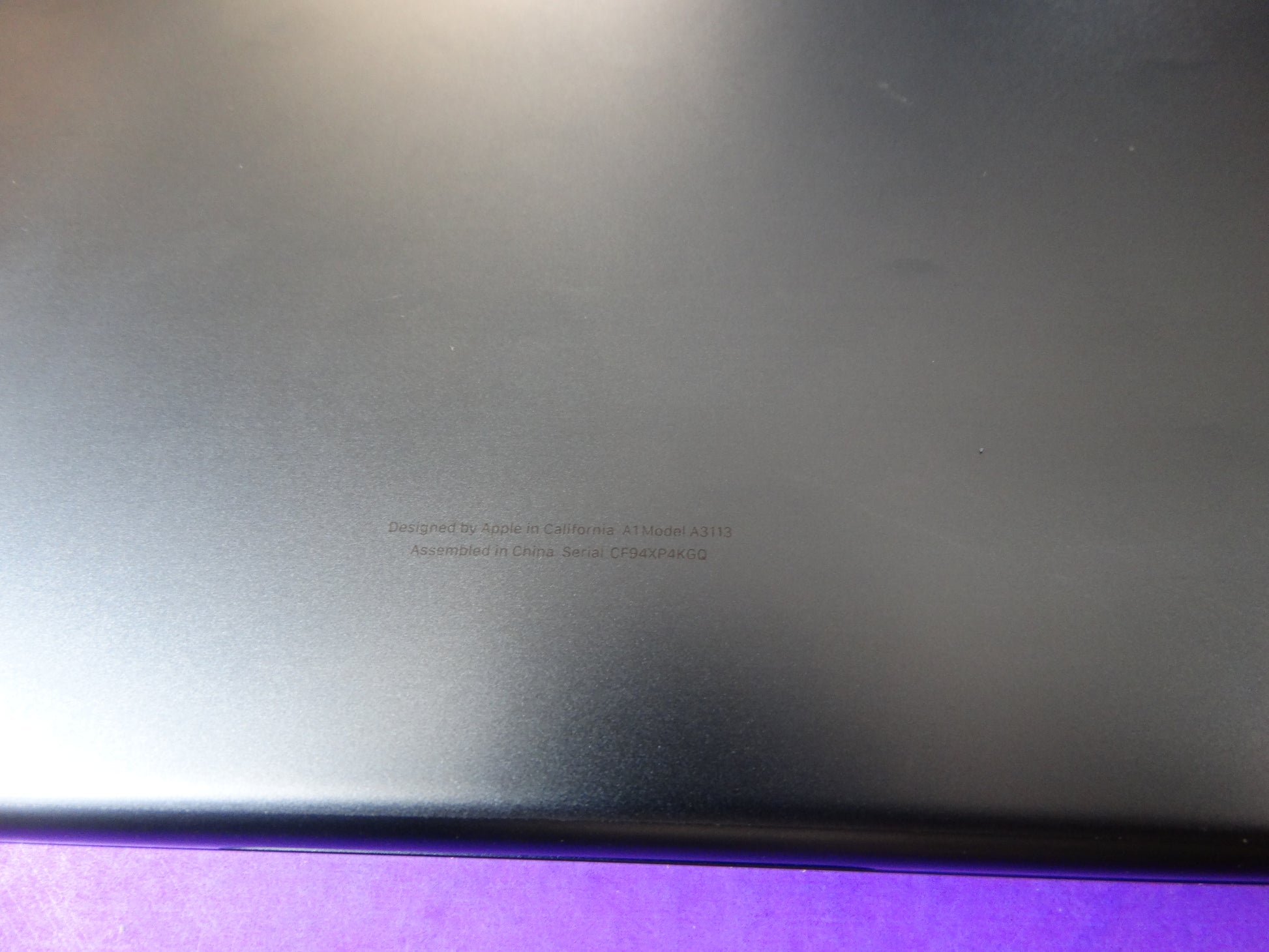 Apple MacBook Air A3113 (13-Inch, M3 2024) – 8GB RAM, 256GB SSD, Cracked Screen, 99% Battery Health, 41 Cycles - WeBuyElectronic