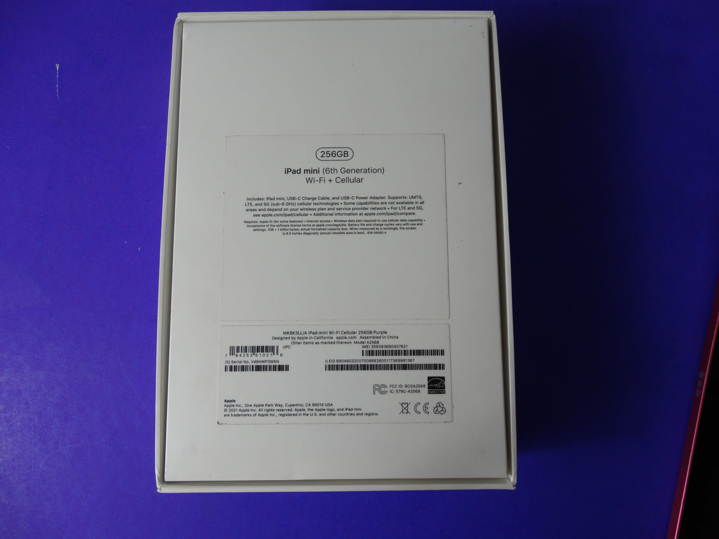 Apple iPad Mini 6 (256GB) – Wi-Fi + Cellular | New Open Box | 8.3" Display - WeBuyElectronic