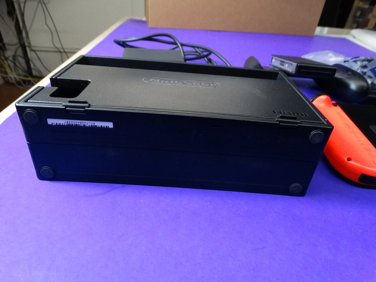 Nintendo Switch Console Neon Red/Blue  Complete Set  Fully Tested