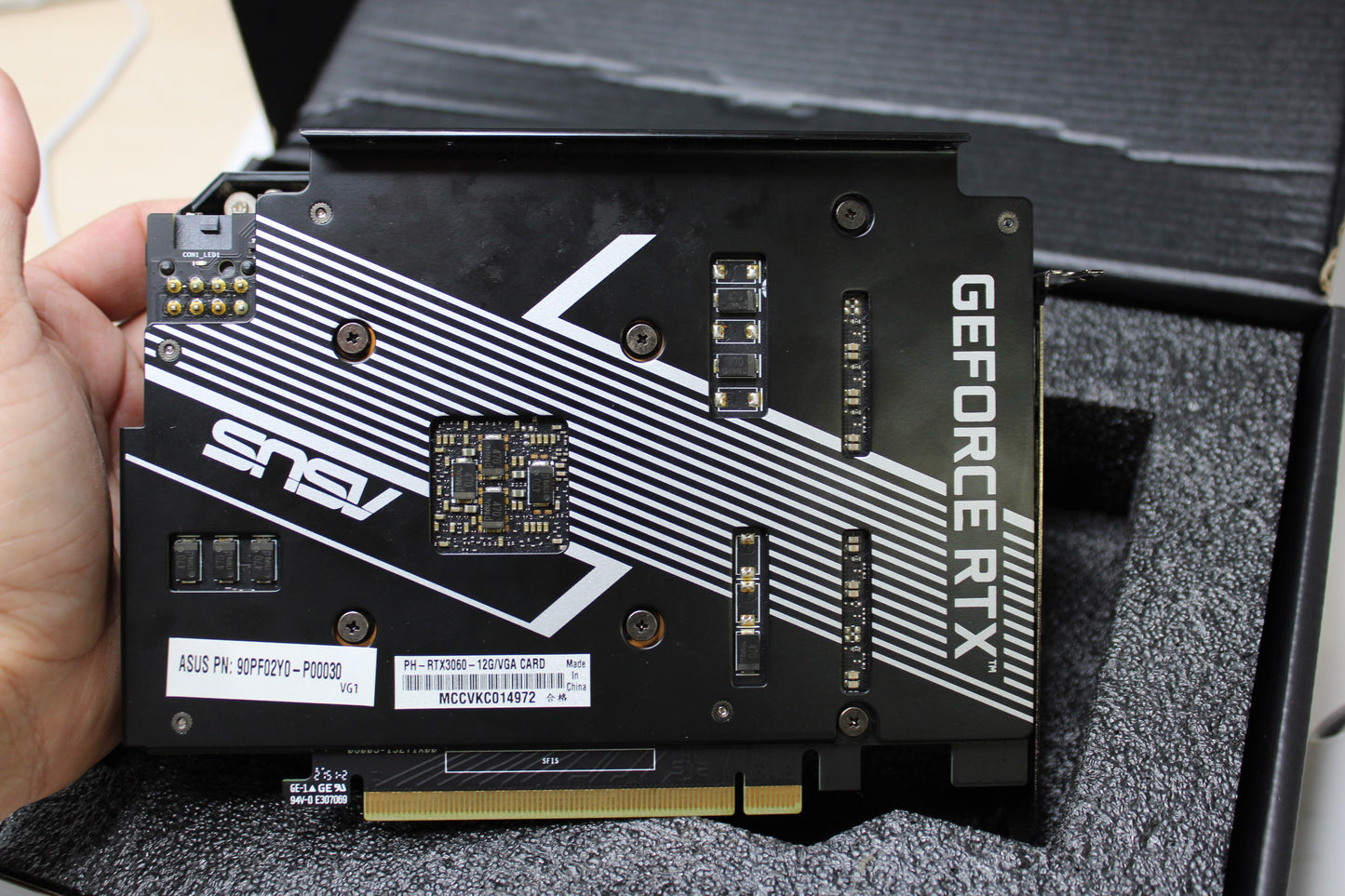 ASUS Phoenix GeForce RTX 3060 12GB GDDR6 Graphics Card (PH-RTX3060-12G-V2)