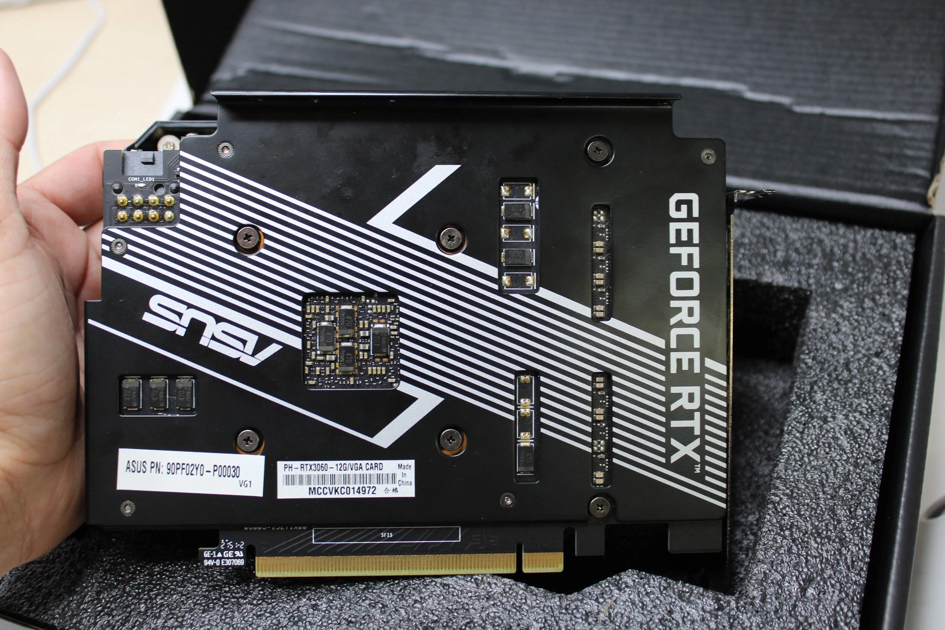 ASUS Phoenix GeForce RTX 3060 12GB GDDR6 Graphics Card (PH-RTX3060-12G-V2) - WeBuyElectronic