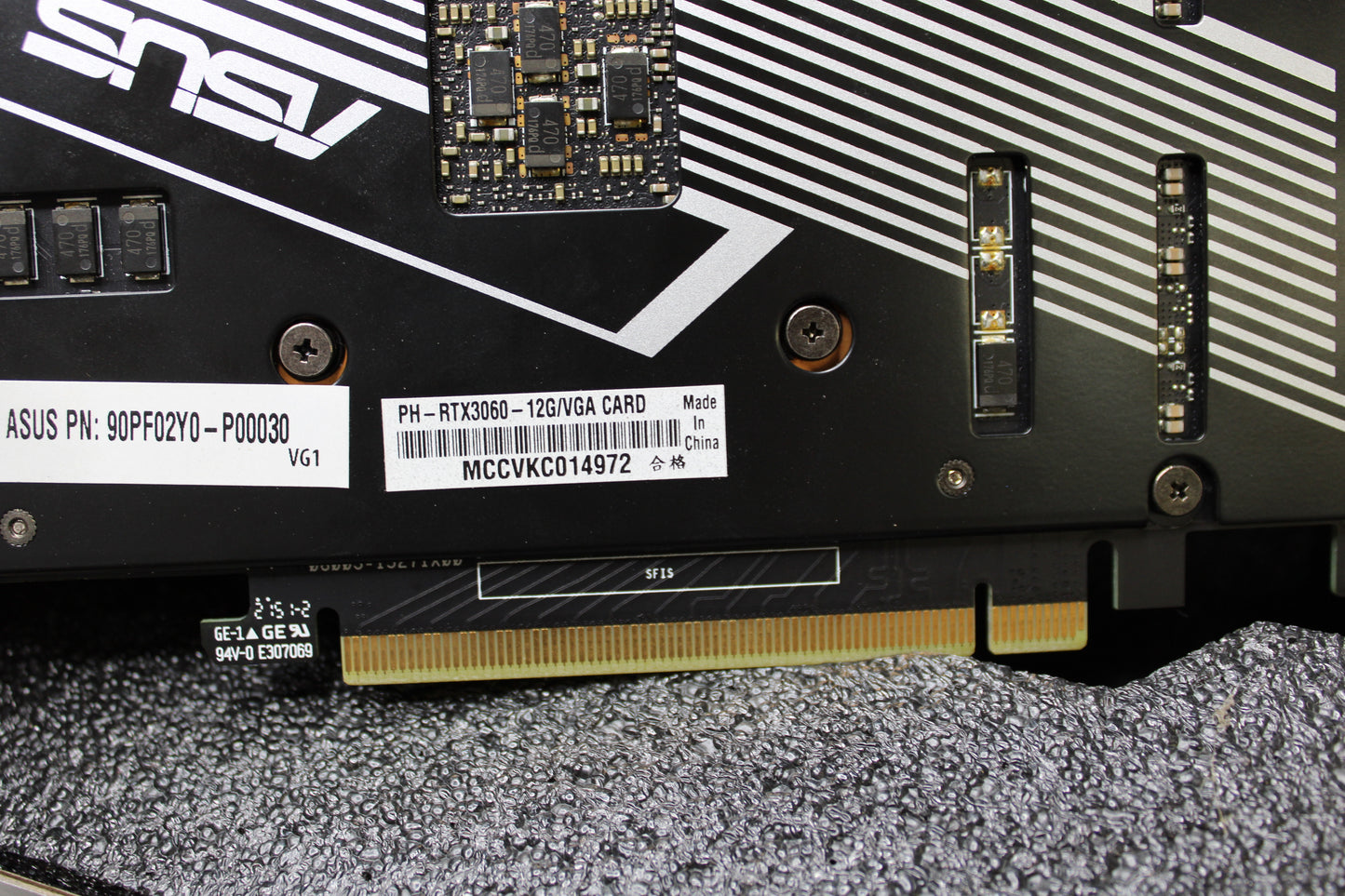 ASUS Phoenix GeForce RTX 3060 12GB GDDR6 Graphics Card (PH-RTX3060-12G-V2)