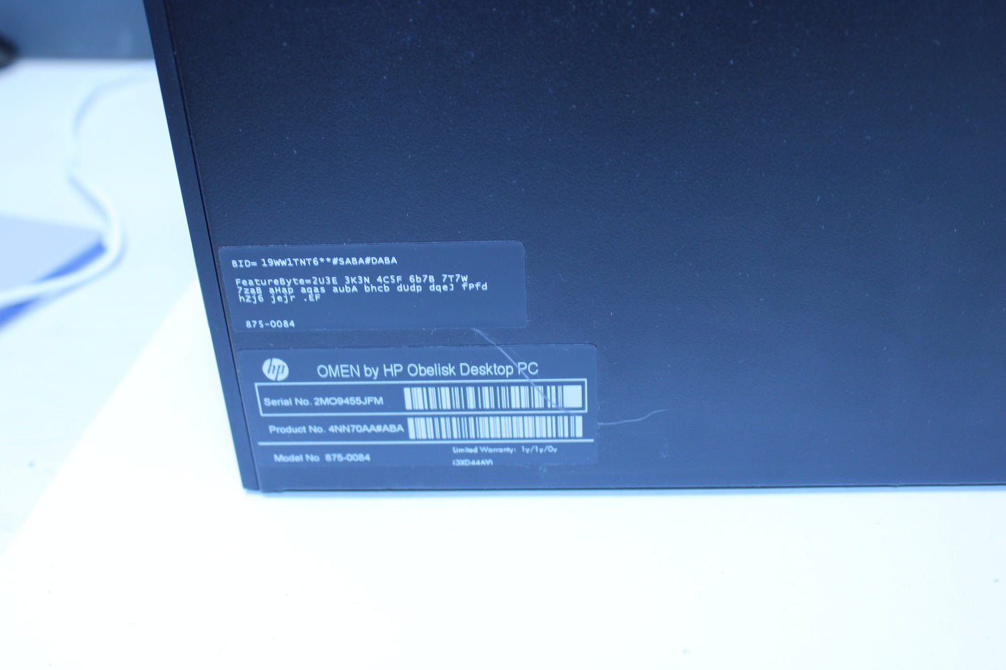HP OMEN Obelisk 875 Gaming Desktop | Intel i7-9700 | 16GB RAM | 1.5TB SSD+HDD | RTX 2070 Super | Win11 Home