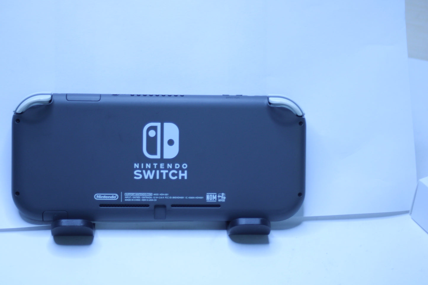 Nintendo Switch Lite Gray – Handheld Console + USB-C Charging Cable (No Wall Plug)