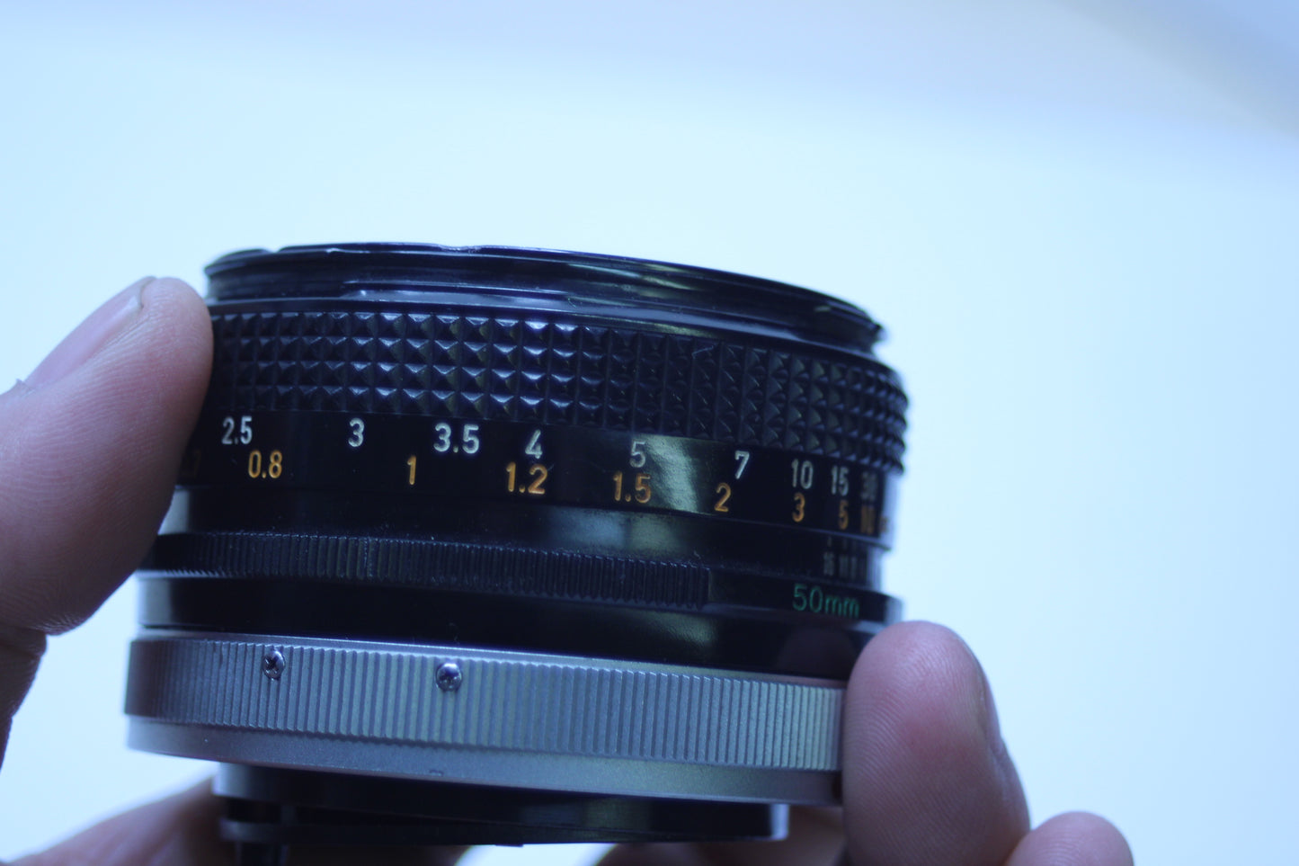 Canon FD 50mm f/1.8 S.C. Prime Lens – Vintage Manual Focus for Film Cameras