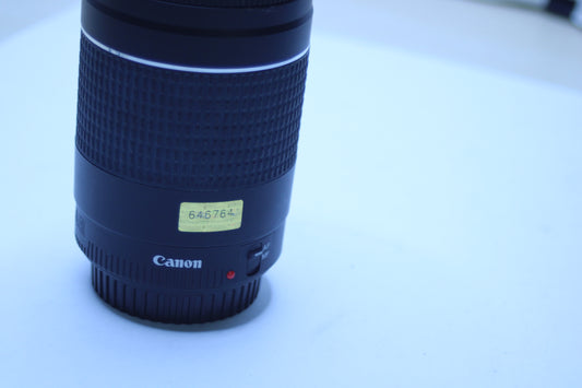 Canon EF 75-300mm f/4-5.6 USM Telephoto Zoom Lens for EOS T8 T7 T6 90D 80D 5D 7D DSLR
