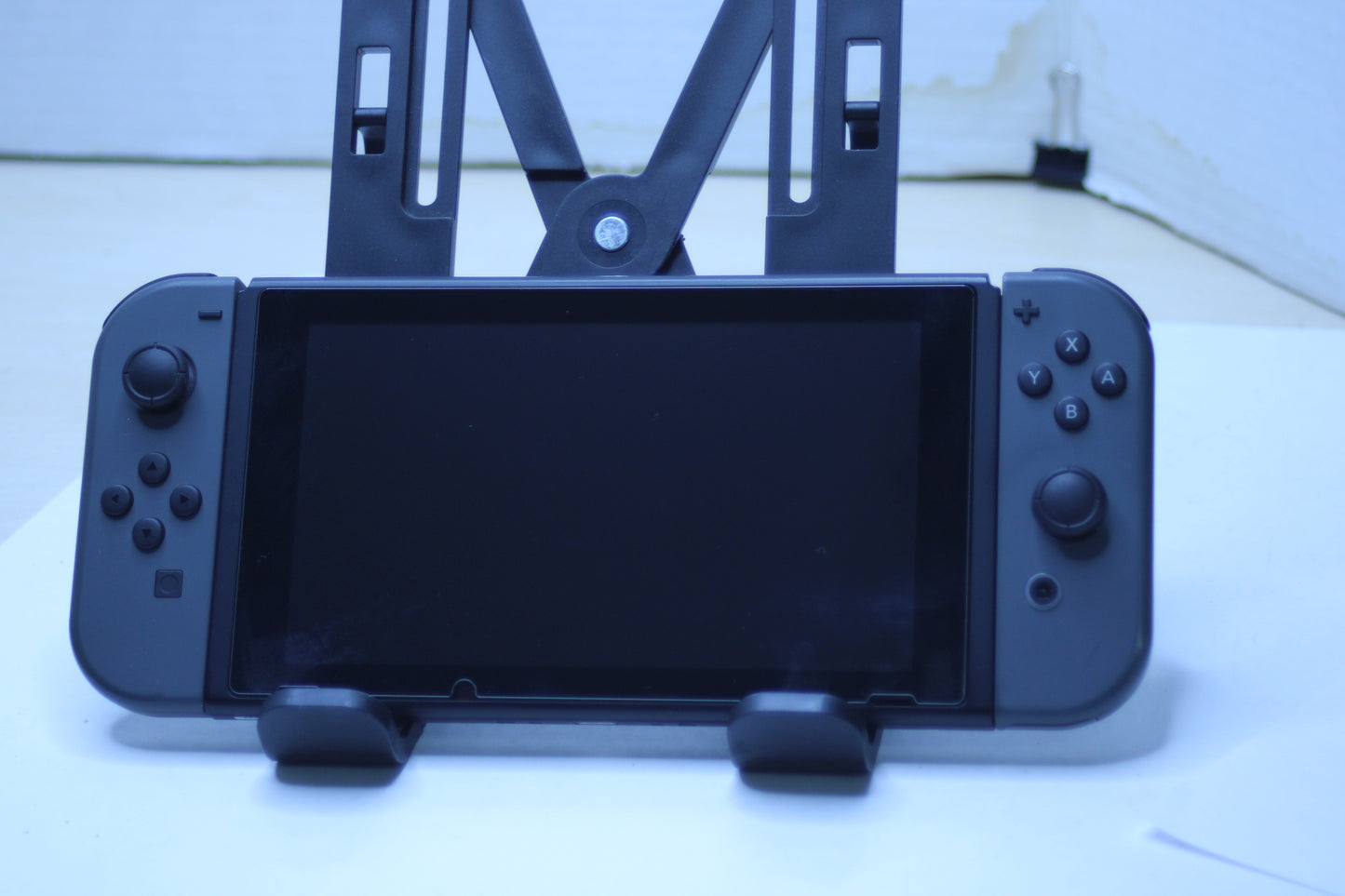 Nintendo Switch Console V1 with Black Joy-Cons, Dock & Charger – Tested & Ready to Play