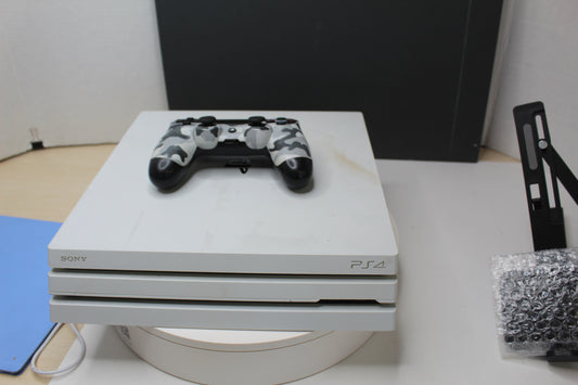 Sony PlayStation 4 Pro 1TB Console – Glacier White | High-Performance 4K Gaming System