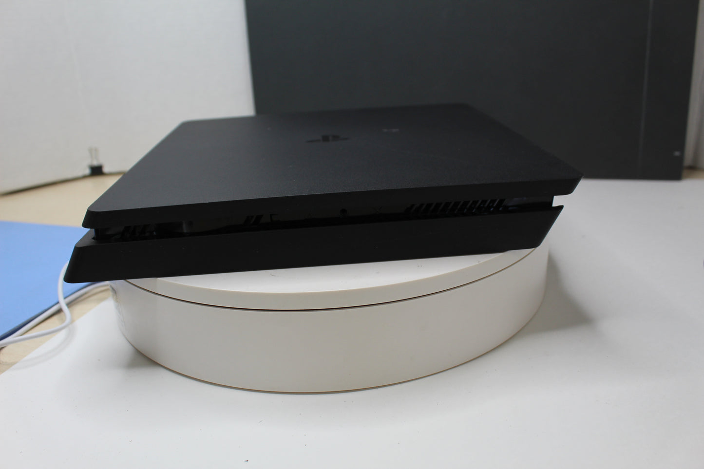 Sony PlayStation 4 Slim 1TB Console Bundle with Controller, Game & All Cables – Ready to Play