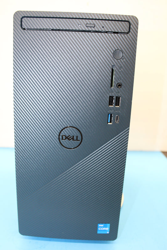 Dell Inspirion 3910  i5‑12400 (6‑core, up to 4.40 GHz), 12 GB DDR4 (8 + 4), 256 GB M.2 SSD + 1 TB 7200 RPM HDD, Intel UHD 730, Wi‑Fi 6/Bluetooth, Windows 11 Home.