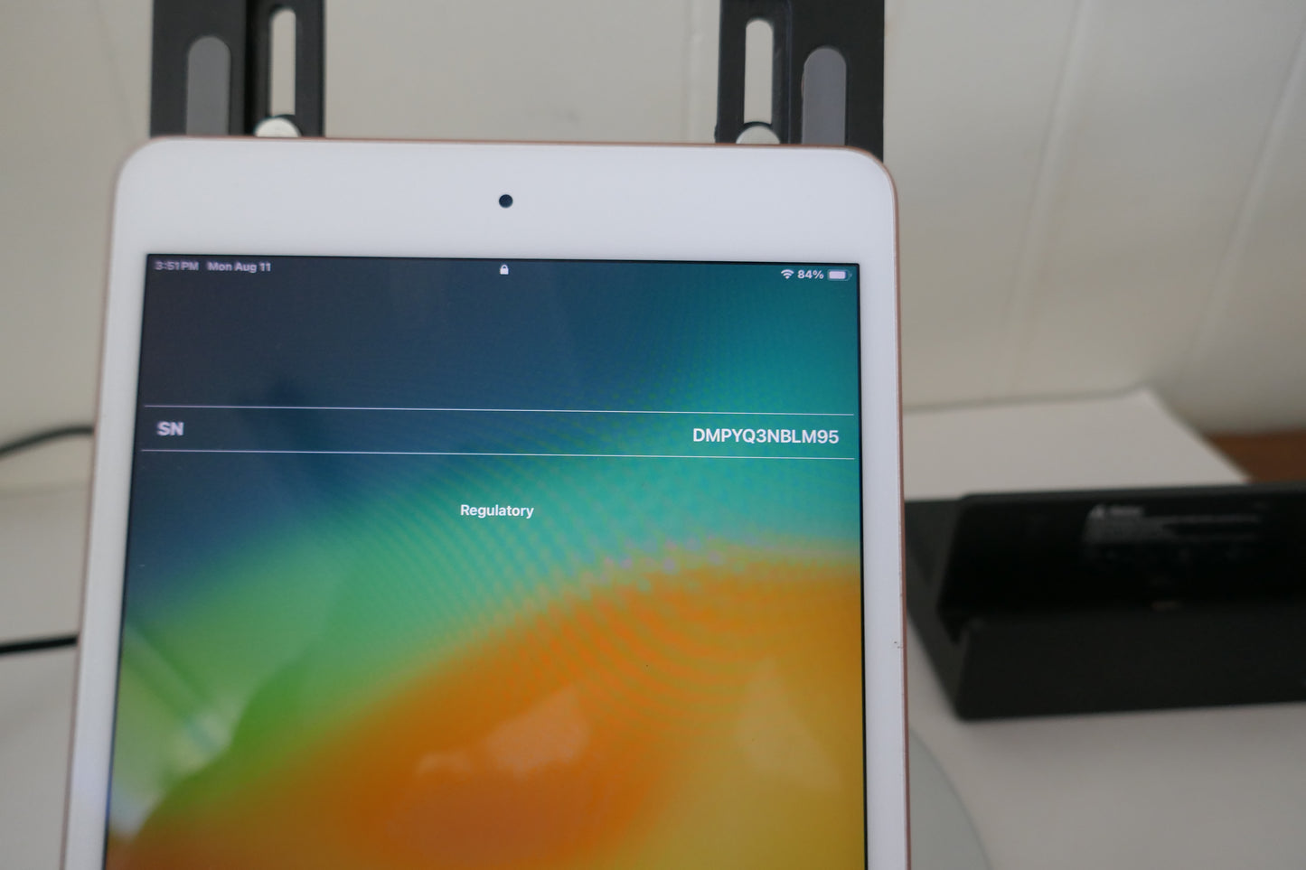 Apple iPad Mini 5 7.9" (5th Gen) – 64GB – Wi-Fi – Gold – Model A2133 – iOS 18