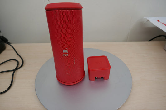 JBL Flip 2 Portable Wireless Bluetooth Speaker – Red (Rechargeable)