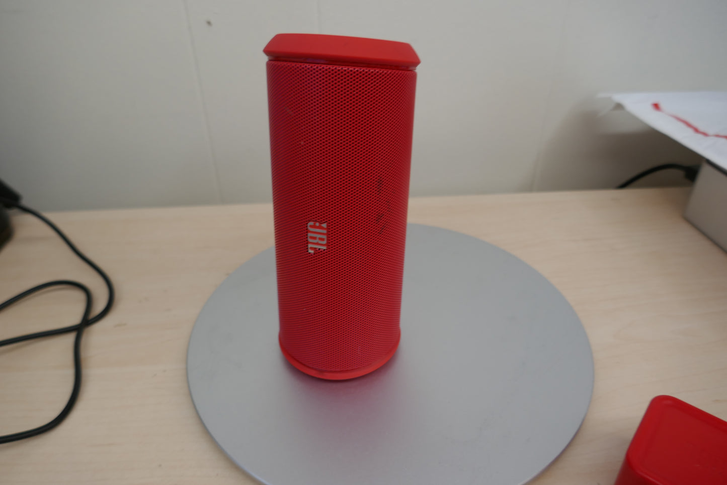 JBL Flip 2 Portable Wireless Bluetooth Speaker – Red (Rechargeable)