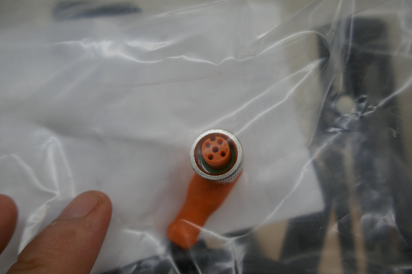Ifm EVC005 Female 5-Pin Cordset Receptacle Industrial Connector