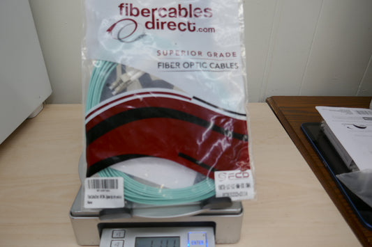 OM4 LC to LC Duplex 50/125 Fiber Optic Cable – 6 Meter (19.7ft) – 10Gb High-Speed Multimode Patch Cord by FiberCablesDirect