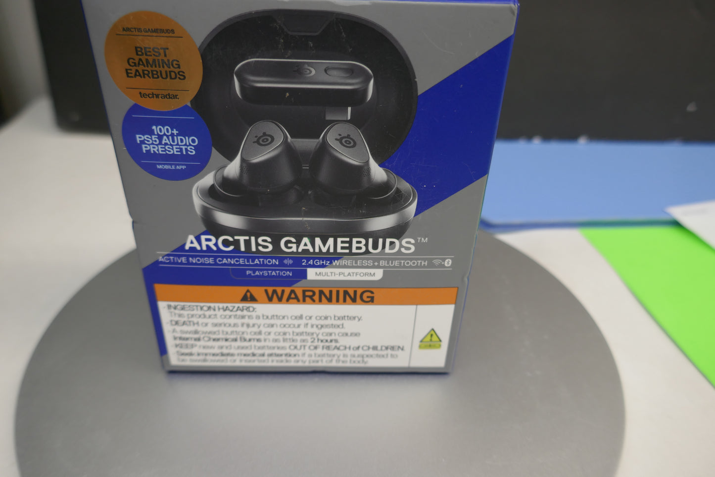 SteelSeries Arctis GameBuds True Wireless Noise Cancelling Gaming Earbuds w/ Mic (0098)