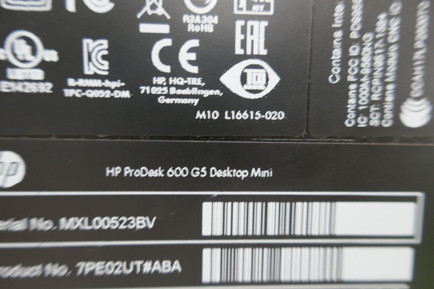 HP ProDesk 600 G5 Mini Desktop Computer | i5-9500T | 16GB | 256GB SSD | Windows 10 Pro/11 Ready