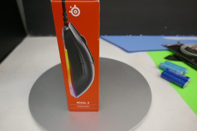 New SteelSeries Rival 3 Gen 2 RGB Wired Optical Gaming Mouse – Precision 8,500 CPI Sensor