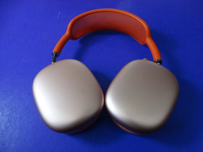 Apple AirPods Max – Pink Aluminum Ear Cups, Red Headband, A2096 – Premium Wireless Audio - WeBuyElectronic