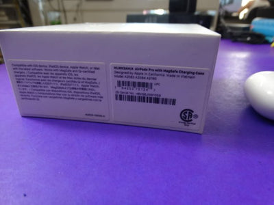 Apple AirPods Pro (1st Gen) with MagSafe Charging Case – Verified Serial H6VG8JUNN7059 - WeBuyElectronic