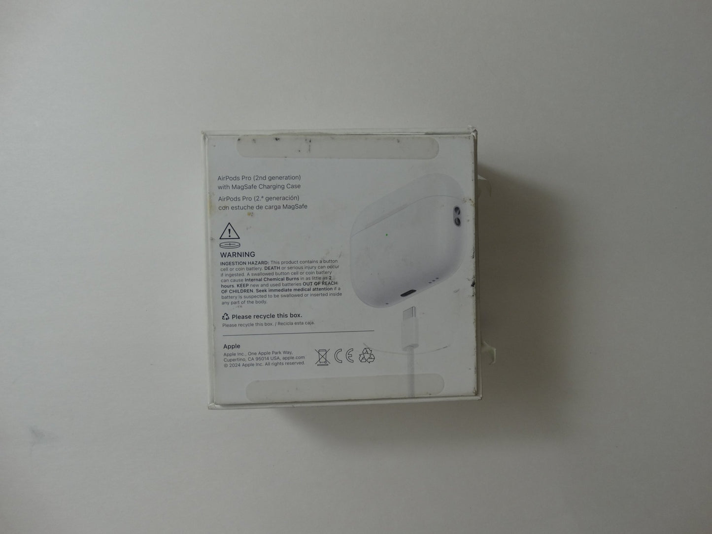 Apple AirPods Pro 2nd Gen with MagSafe Charging Case – MTJV3LL/A - WeBuyElectronic