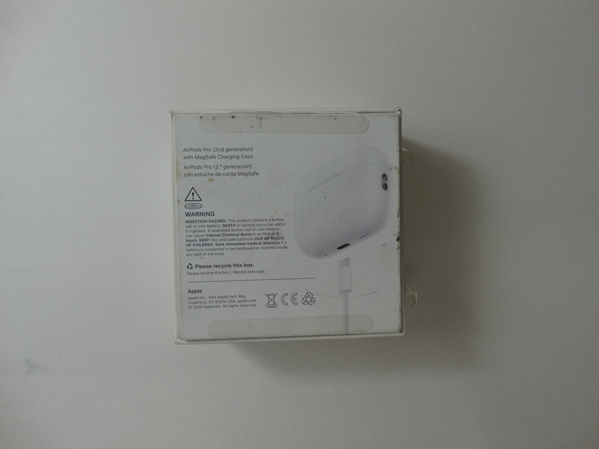 Apple AirPods Pro 2nd Gen with MagSafe Charging Case – MTJV3LL/A - WeBuyElectronic