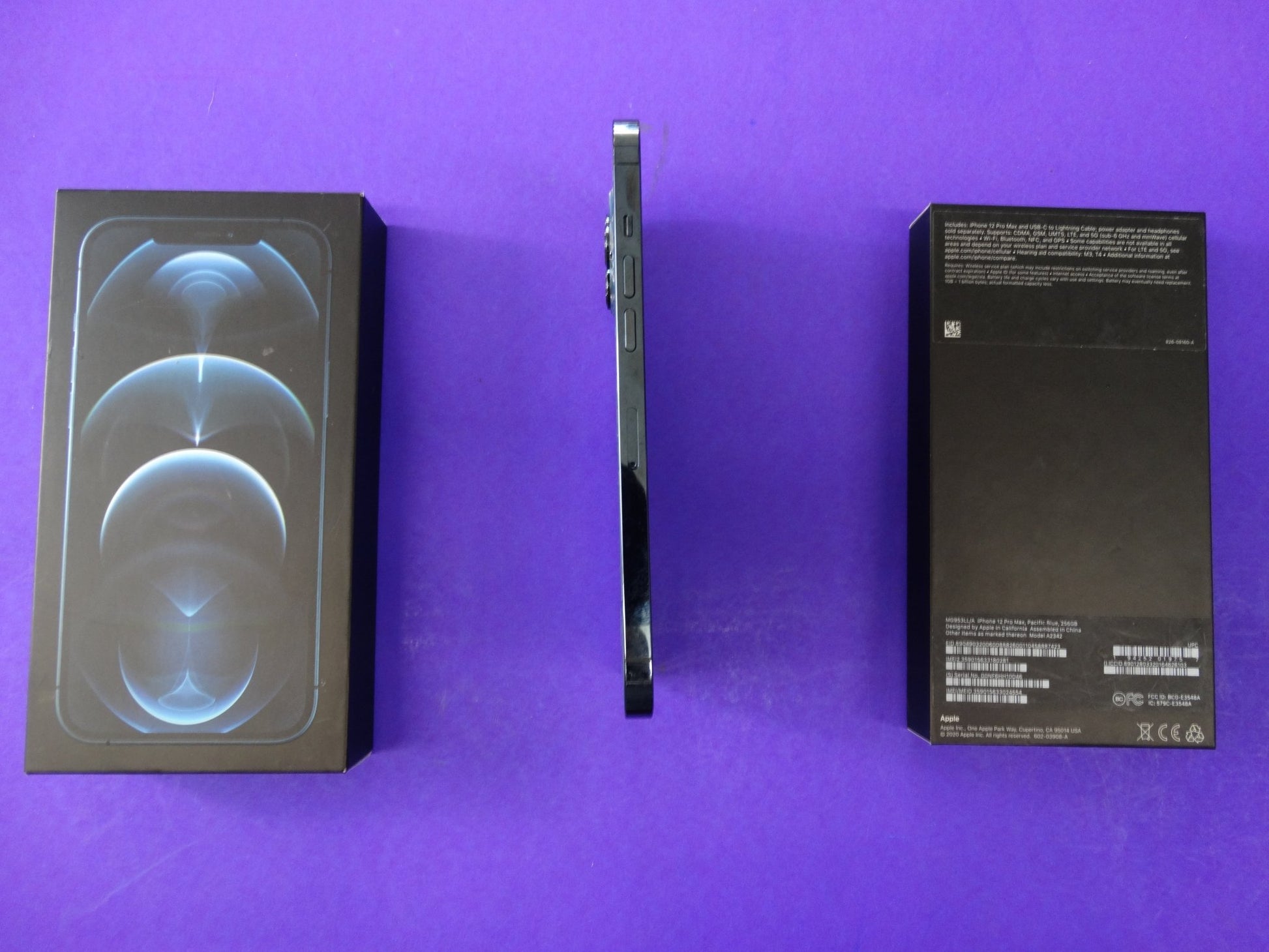 Apple iPhone 12 Pro Max – 256GB, AT&T, iOS 18.7.1, Battery 78% (NG9J3L4A) - WeBuyElectronic