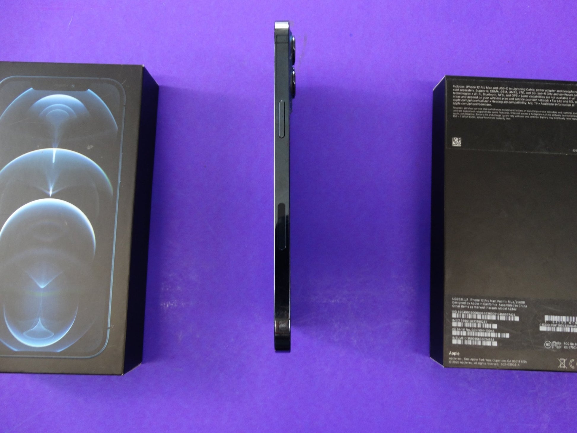 Apple iPhone 12 Pro Max – 256GB, AT&T, iOS 18.7.1, Battery 78% (NG9J3L4A) - WeBuyElectronic