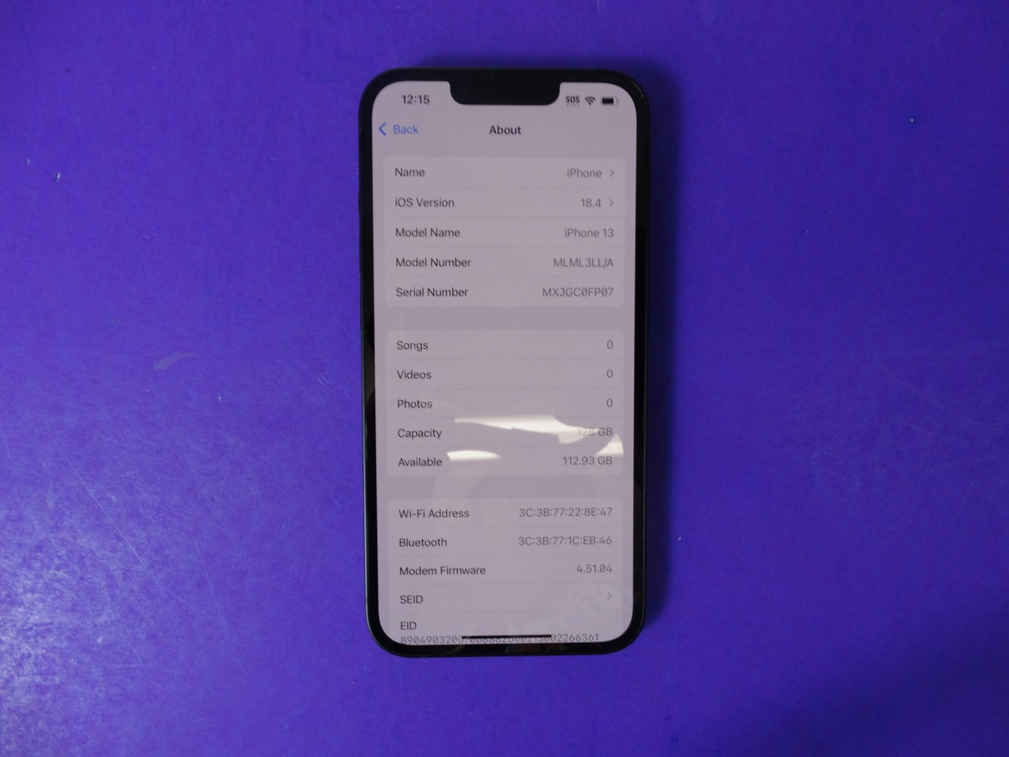 Apple iPhone 13 (Midnight, 128GB) – Tracfone / Straight Talk – 100% Battery Health - WeBuyElectronic