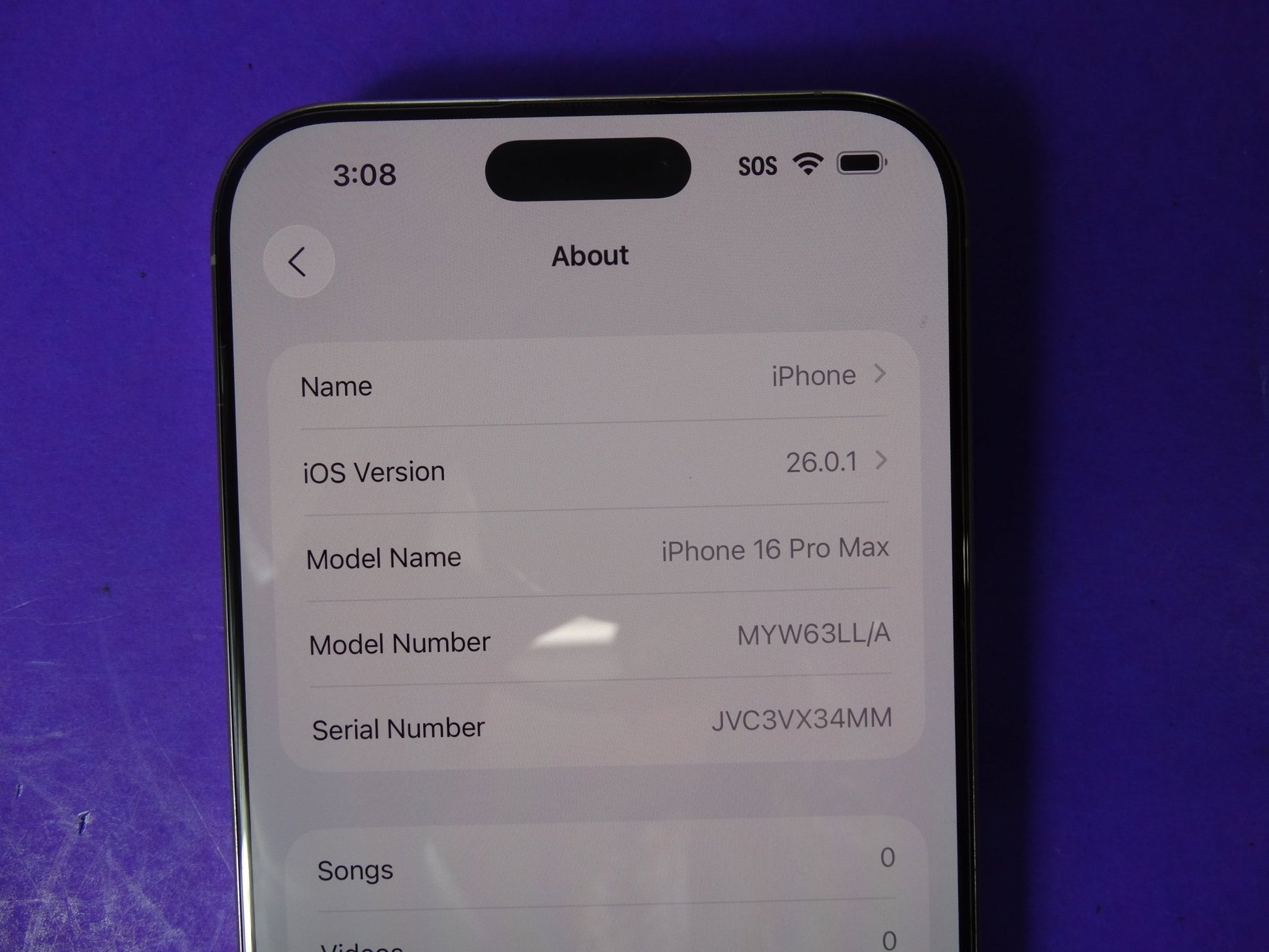 Apple iPhone 16 Pro Max Titanium (256GB, iOS 26.0.1, Unlocked) – Excellent Condition - WeBuyElectronic