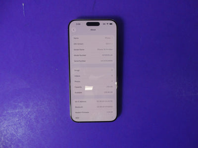 Apple iPhone 16 Pro Max Titanium (256GB, iOS 26.0.1, Unlocked) – Excellent Condition - WeBuyElectronic