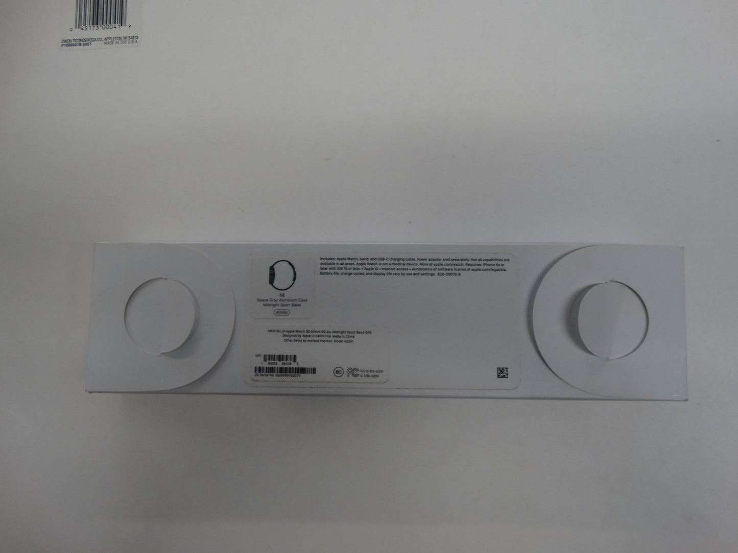 Apple Watch SE (2nd Gen) 40mm Midnight Aluminum Case with Sport Band - WeBuyElectronic