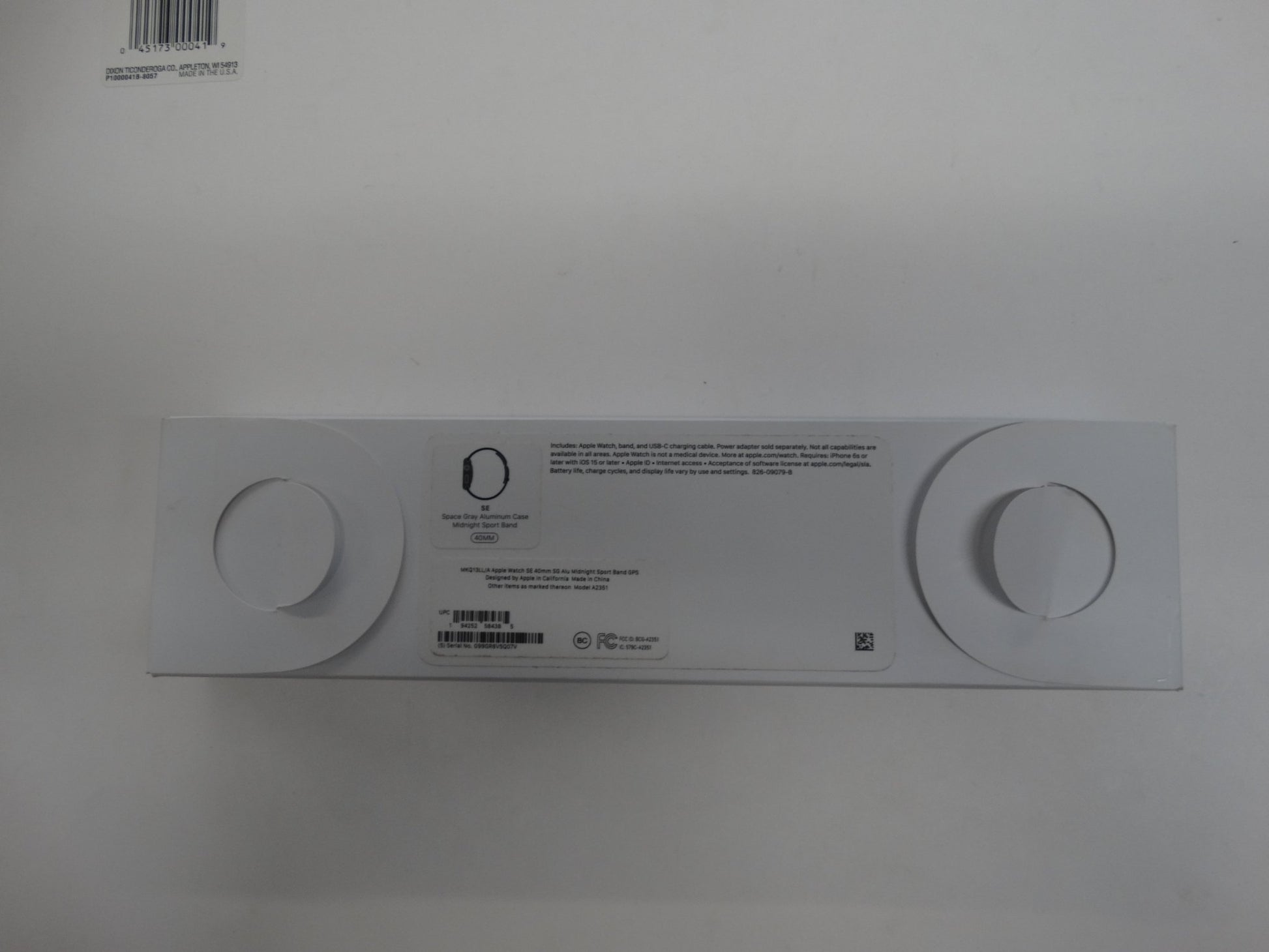 Apple Watch SE (2nd Gen) 40mm Midnight Aluminum Case with Sport Band - WeBuyElectronic