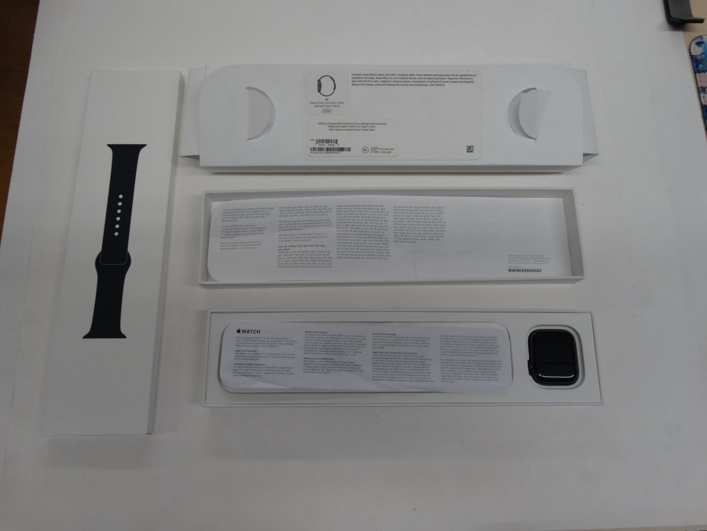 Apple Watch SE (2nd Gen) 40mm Midnight Aluminum Case with Sport Band - WeBuyElectronic